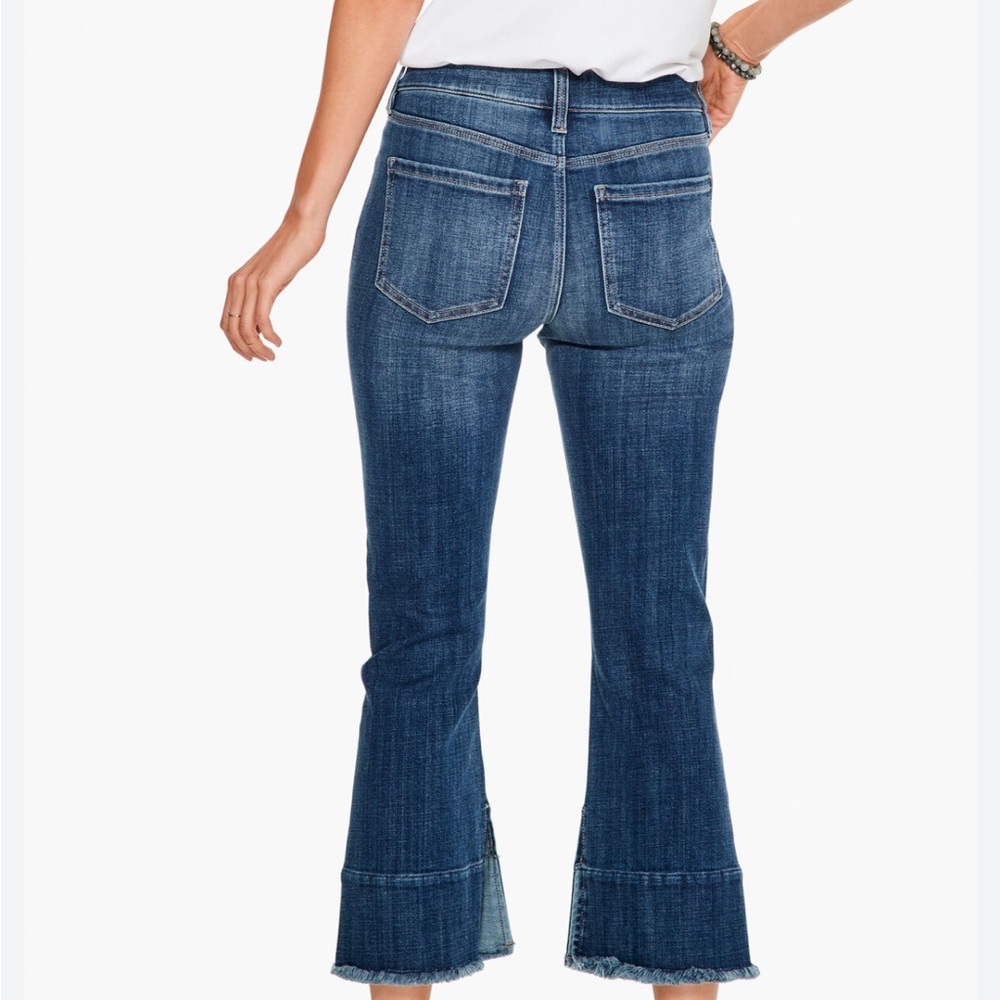 Liverpool Crop Flare Denim Jeans - size 4/27